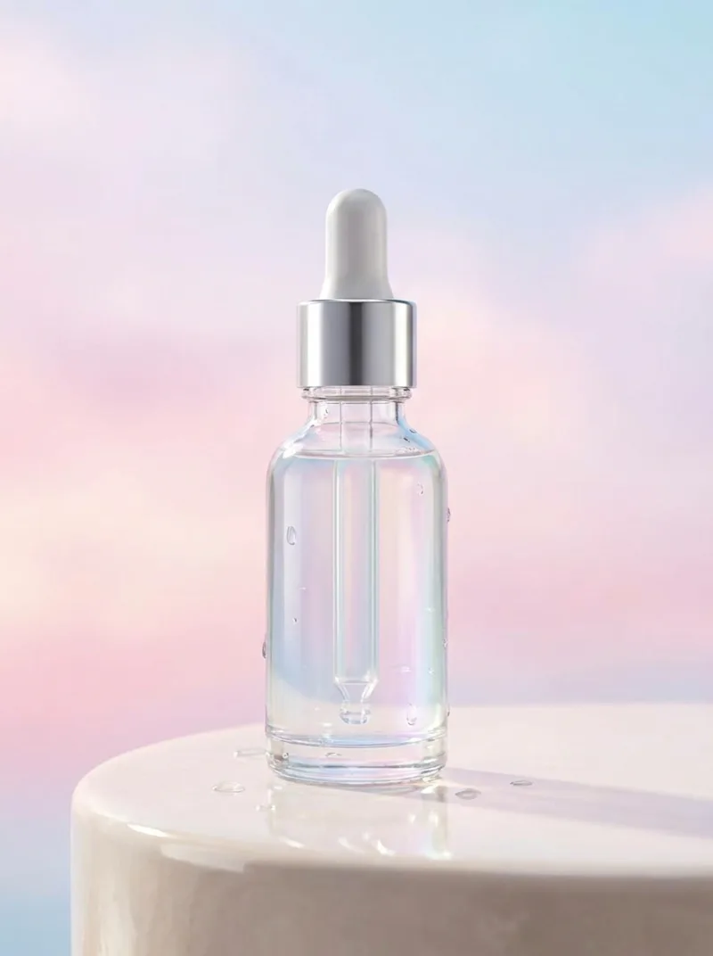 AI-generated skincare ad variant