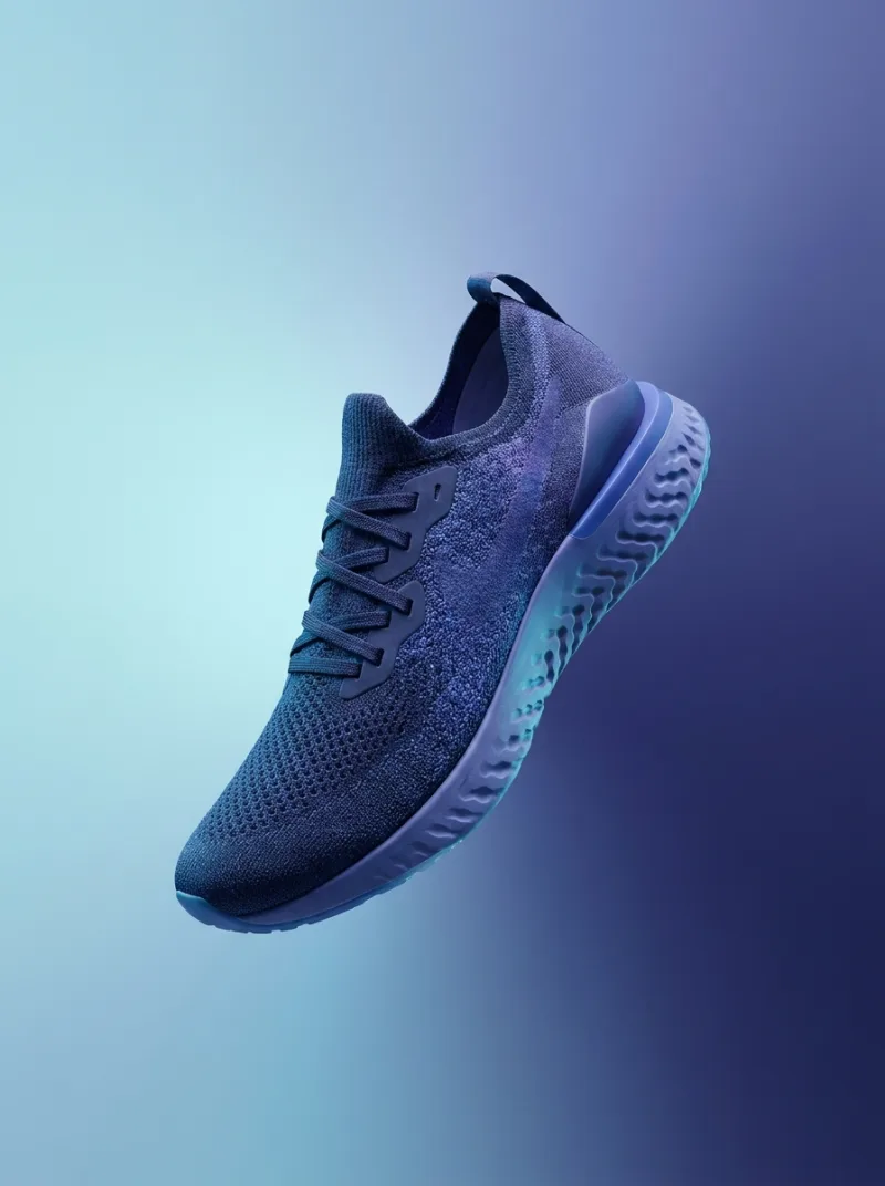AI-generated sneaker ad variant